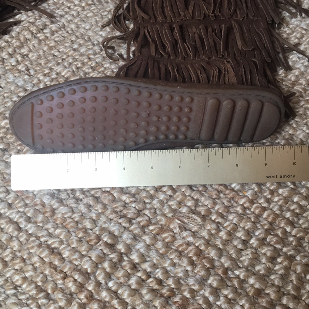 Minnetonka 5 Layer Fringe Boots - image 3